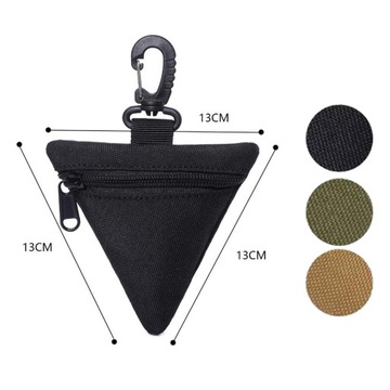 Kompaktowy pokrowiec Molle Camping Canvas Mini torba taktyczna Utility Gree