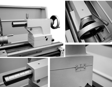 ТОКАРНЫЙ СТАНОК ПО МЕТАЛЛУ GRAND 400 x 1000, 55 мм, ПРОЙДЕННЫЙ