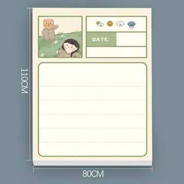 1PCS Creative Cute Cartoon Sticky Notes Portable