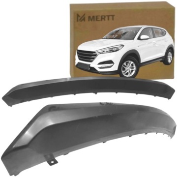 86565D7100, HYUNDAI TUCSON III 2015-2018 Leiste Schutzleiste SPOILER vorne der Stoßstange 86565D7100