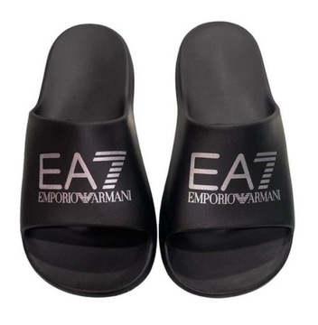 EA7 Emporio Armani klapki XBP008 XK337 N763 czarny