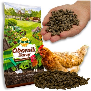 Nawóz NATURALNY org. Kurzy Obornik Uniwersalny do roślin warzyw i inne