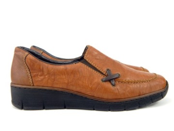 Кожаные туфли RIEKER, размер 42/27 см.