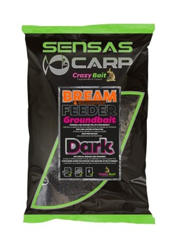ZANĘTA SENSAS CARP BREAM FEEDER DARK 2kg [40611]