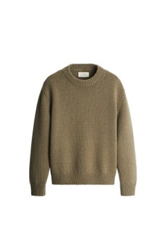 ZARA ORIGINS SWETER WEŁNA LUX NORKOWY XS