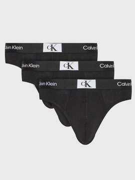 CALVIN KLEIN BRIEF - SLIPY MĘSKIE 3 PACK CZARNY S