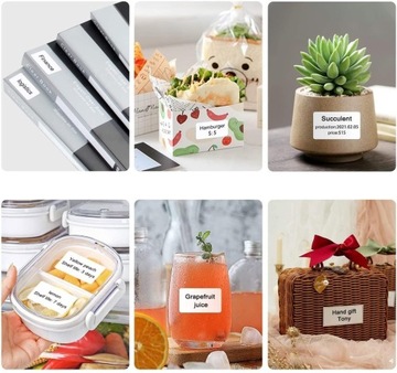 Etykiety samoprzylepne naklejki termiczne Niimbot B1 B4 B21 B3S B31 50x30