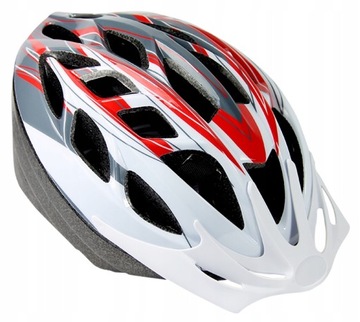 KASK ROWEROWY INFUSION CZERWONY S/M