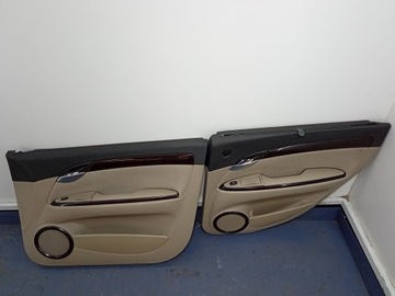FIAT CROMA II 05- SEDADLA POHOVKA BOKY VELUR KOMPLET
