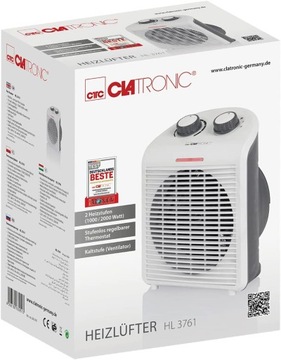 WENTYLATOR FARELKA ELEKTRYCZNA 2w1 TERMOWENTYLATOR 2000W ZIMMY NAWIEW MOCNY