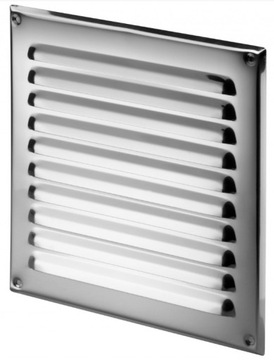 Kratka metalowa wentylacyjna 12x12 nierdzewna INOX
