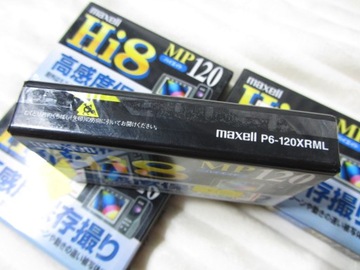 КАССЕТА для фотоаппаратов MAXELL Hi8 MP120 120/240 мин.
