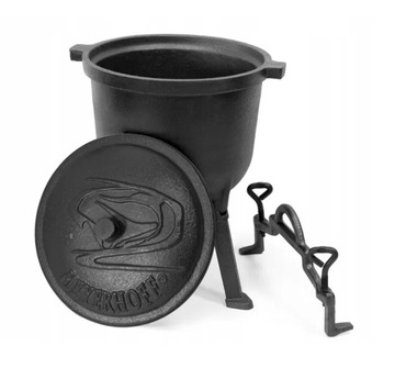 MEYERHOFF ЧУГУННАЯ ШАФТА 10л + БЕСПЛАТНАЯ ЛОЖКА