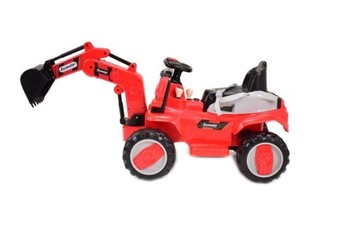 WIELKA KOPARKA Z PILOTEM, PEŁNA OPCJA, RUCHOMA ŁYŻ