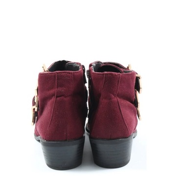 NEW LOOK Botki Rozm. EU 36 czerwony Booties