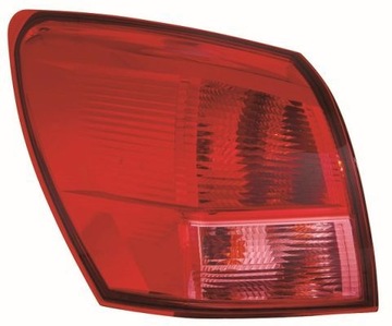 SVĚTLO ZADNÍ NISSAN QASHQAI 07.08-12.13 PR