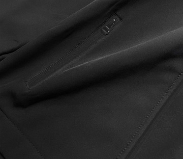 КУРТКА СОФТШЕЛЛ HH017 ЧЕРНАЯ L (40)