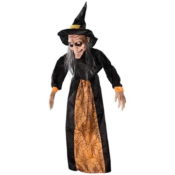 Halloween czarownica dekoracja gadająca śmiejąca się