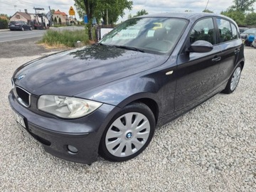 BMW Seria 1 E81/E87 Hatchback 5d E87 2.0 118i 129KM 2005 BMW Seria 1 BMW SERIA 1 Z 2005 Roku Klimatronik Czujniki Stan bdb Skora be