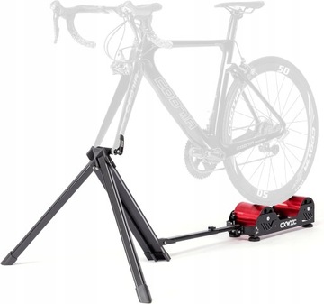 CXWXC Trenażer rolkowy Feedback do aplikacji Zwift Fluid do 26-29 cali 700c