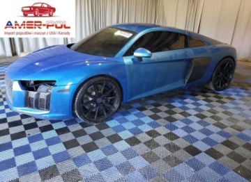 Audi R8 II Coupe 5.2 V10 540KM 2017 Audi R8 Coupe 5.2 Quattro 2017 5.2l 5.2 Benzyna 540KM
