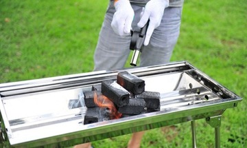 ЭФФЕКТИВНАЯ РУЧНАЯ ВОЗДУХОВКА ДЛЯ РАЗЖИГАНИЯ КОСТА, ГРИЛЯ, КАМИНА, ТУРИСТИЧЕСКОГО