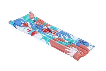 ЦВЕТНОЙ НАДУВНОЙ ПЛЯЖНЫЙ МАТРАС ДЛЯ ОДИНОЧНОГО ПЛАВАНИЯ 183х69СМ BESTWAY