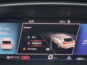 Seat Leon IV Sportstourer 2.0 TDI CR 150KM 2021 Seat Leon Sportstourer Faktura23 ACC Navi Kessy Podgrz.Fotele Style DSG, zdjęcie 16