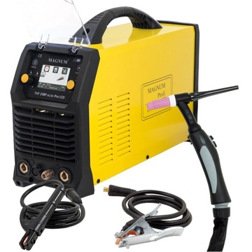 Spawarka TIG MAGNUM THF 238 AC/DC LCD PRO ALU