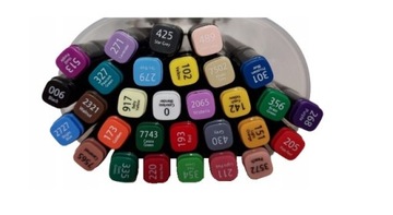 Двусторонние художественные маркеры Набор маркеров 30 шт.