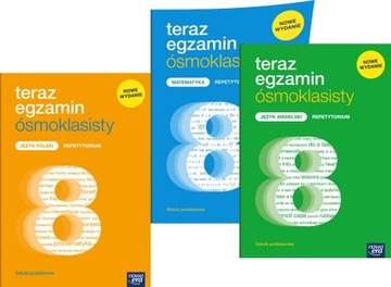 Teraz egzamin ósmoklasisty Repetytorium KOMPLET NOWA ERA 2024
