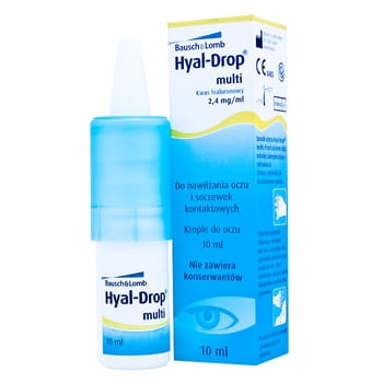 Krople nawilżające Hyal-Drop Multi, 10 ml