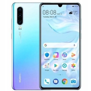 Smartfon Huawei P30 8 GB / 256 GB biały