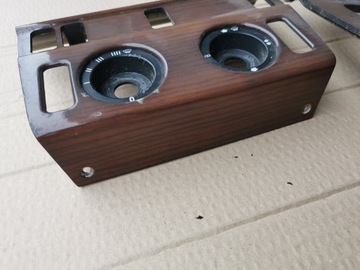 Mercedes W124 деревянная дефлекторная панель, декор домкрата