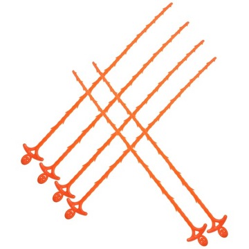 6 SZT. ELASTYCZNEGO CHWYTKA DO WĘŻA ZASIĘG