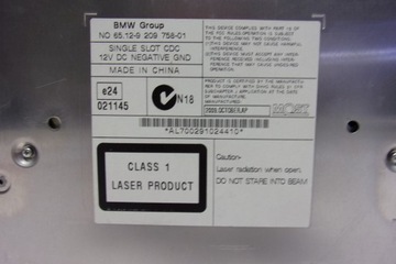 BMW X5 E70 X6 E71 - CD-ЧЕЙНДЖЕР 9209758