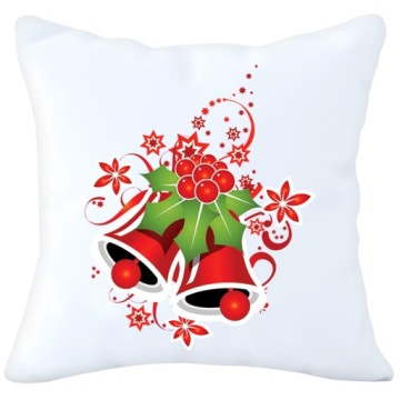 POSZEWKA DEKORACYJNA 40x40 ŚWIĄTECZNA Z NADRUKIEM