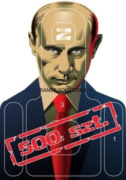 Tarcze Strzeleckie Putler 500szt Sylwetkowe