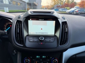 Ford Kuga II SUV Facelifting 1.5 EcoBoost 150KM 2017 Ford Kuga LEDNavigacjaAsystent ParkowaniaPodgrzewana KierownicaNowy Rozrzad, zdjęcie 14