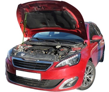 SIŁOWNIK SPRĘŻYNA MASKI KLAPY PRZÓD PEUGEOT 308 II