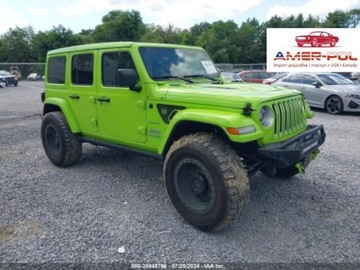 Jeep 2021 Jeep Wrangler 2021r, Unlimited Sahara, 2.0L, 4x4 2.0 Benzyna 285KM