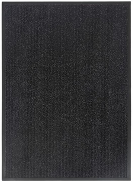 WYCIERACZKA WEJŚCIOWA 50x80 MATA POD DRZWI DO BUTÓW ZEWNĘTRZNA DUŻA CZARNA