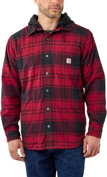 Carhartt koszula męska casual Rugged Flex Flannel Fleece Lined długi rękaw