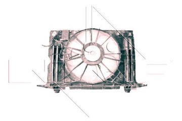 NRF VENTILÁTOR CHLADIČŮ TOYOTA COROLLA AURIS 1,33