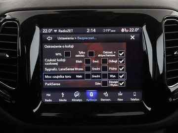 Jeep Compass II SUV 1.4 MultiAir 140KM 2019 Jeep Compass Grzane fotele grzana kierownica klima, zdjęcie 26