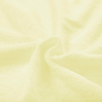 Prześcieradło frotte z gumką krem 019/60x120