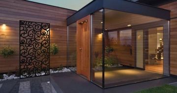 Металлическая беседка на крыше летнее сад зимняя терраса перголь