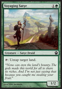 Karta Magic MTG Voyaging Satyr