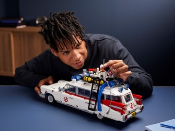 LEGO БЛОКИ ТРАНСПОРТ «ЭКТО-1» ДЛЯ «ОХОТНИКОВ ЗА ПРИЗРАКАМИ» ИДЕИ