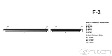 Боковые молдинги Vw Golf VI 5D